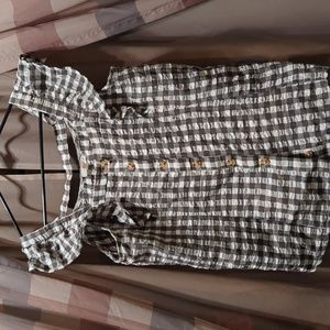 Gingham top